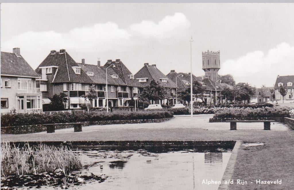 08163 Alphen a/d Rijn - Hazeveld - 1965, Verzenden, 1960 tot 1980, Ongelopen, Zuid-Holland