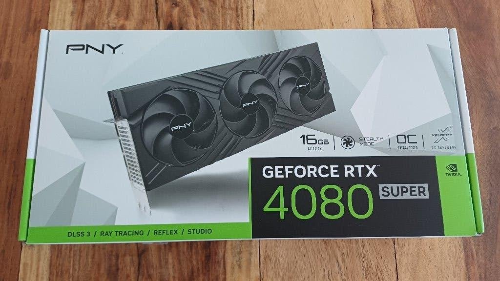 PNY 4080 Super Verto OC 16GB, Computers en Software, Videokaarten, GDDR6, PCI-Express 4, Ophalen of Verzenden, Zo goed als nieuw