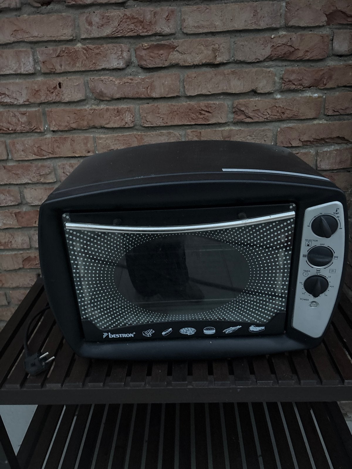 Bestron Mini-oven - Compact en Handig, Witgoed en Apparatuur, Ovens, Ophalen, Minder dan 45 cm, Vrijstaand, Mini-oven