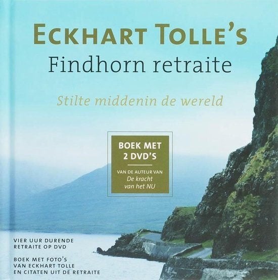 Eckhart's Tolle Findhorn retraite boek met 2 dvd's, Ophalen of Verzenden, Zo goed als nieuw, Spiritualiteit algemeen, Overige typen