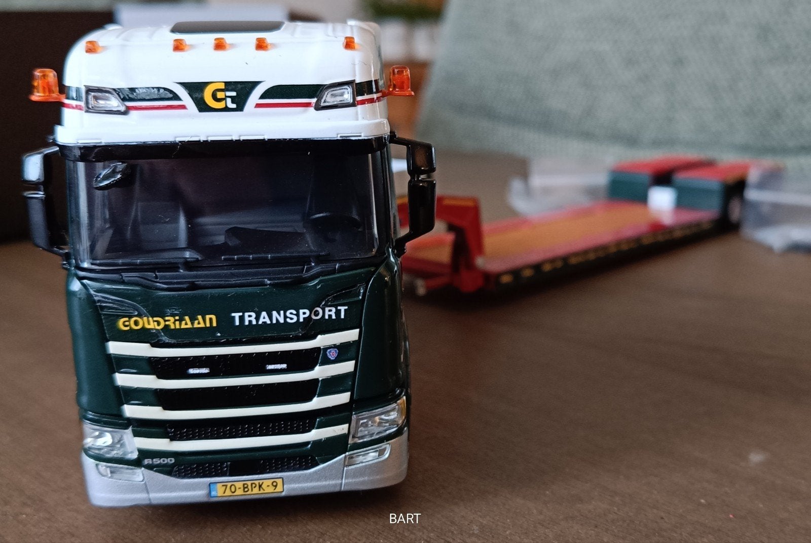 SCANIA NEXT GEN GOUDRIAAN 2AS DIEPLADER WSI, Hobby en Vrije tijd, Modelauto's | 1:50, Ophalen of Verzenden, Nieuw, Bus of Vrachtwagen