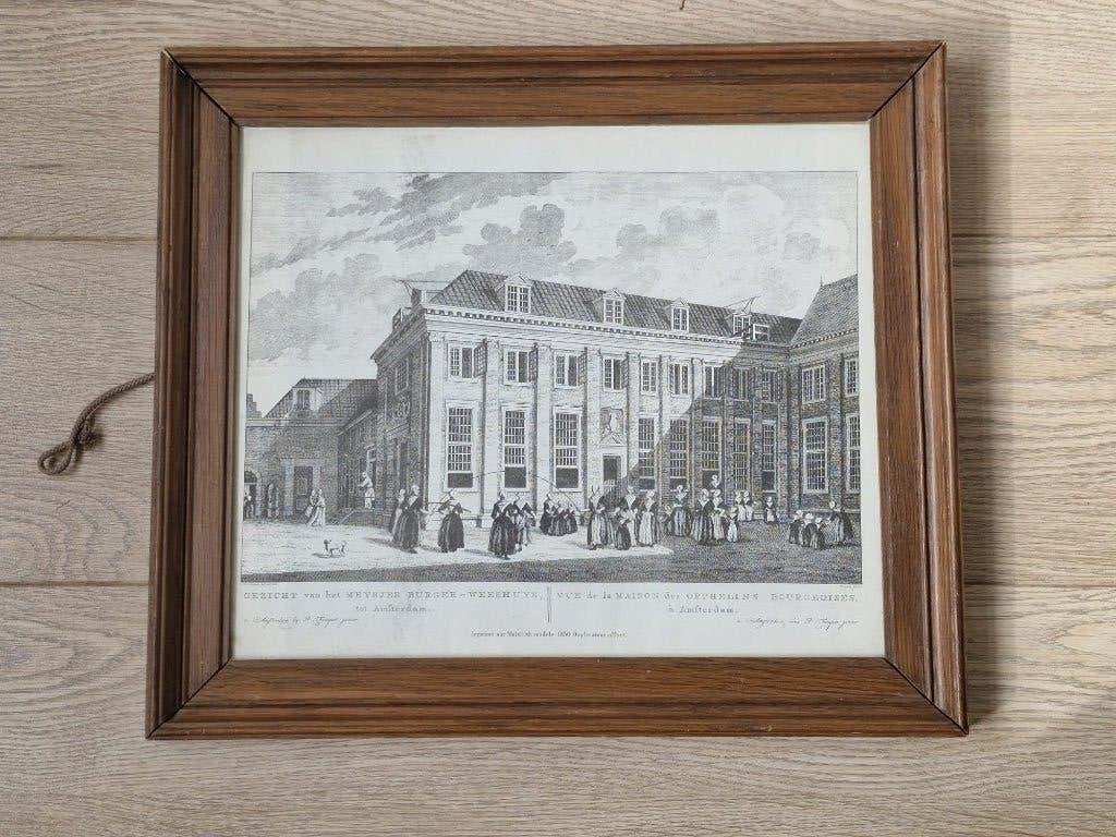 Reproductie, Antiek en Kunst, Kunst | Schilderijen | Klassiek, Ingelijst, Ophalen of Verzenden, Klassiek, Print