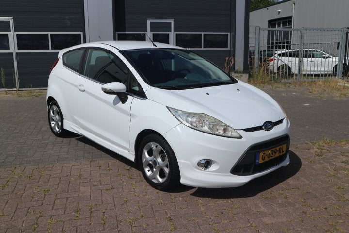 Ford Fiesta 1.25 Ghia (bj 2009), Auto's, Voorwielaandrijving, Stof, 4 cilinders, 82 pk