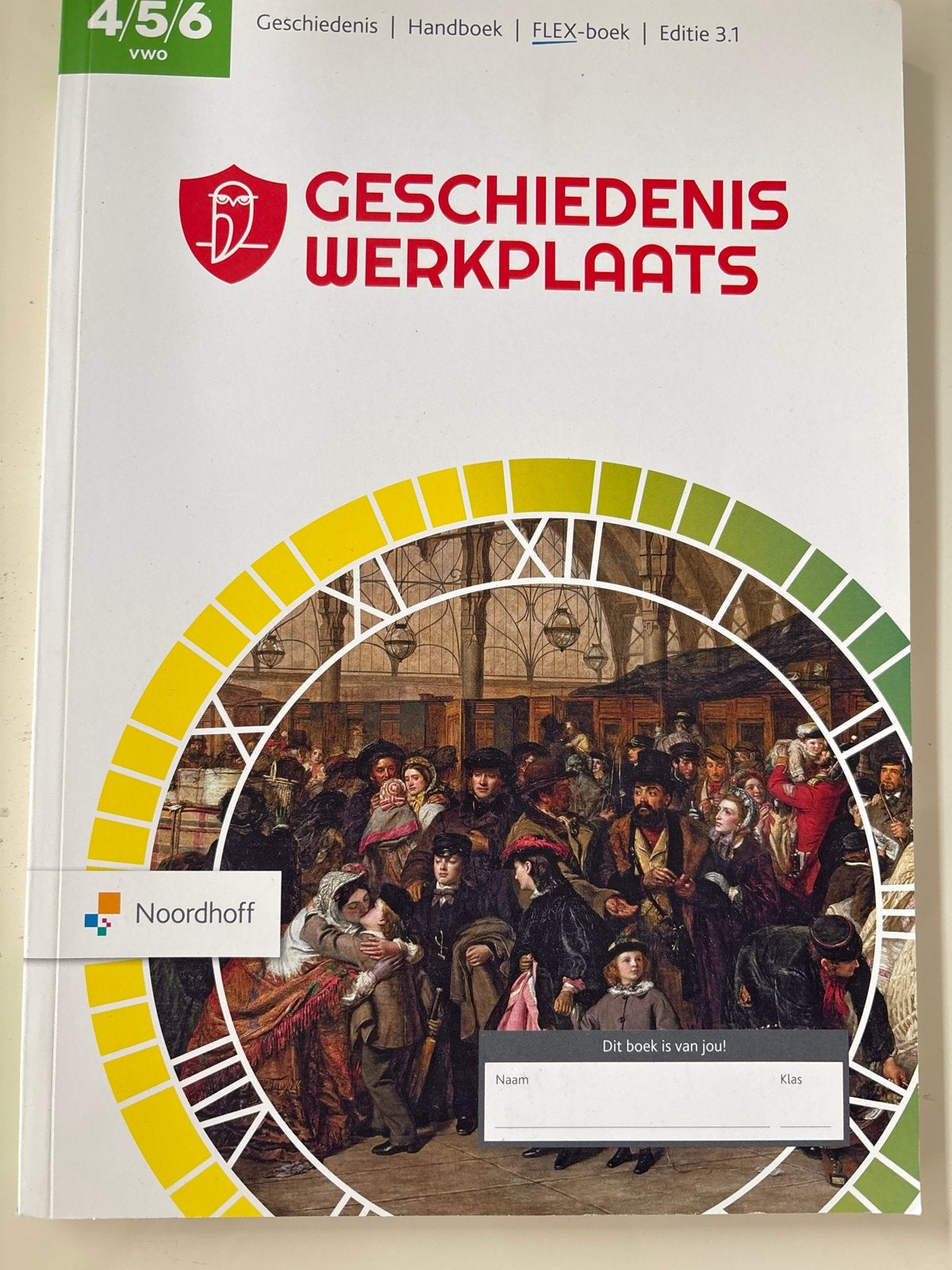 Geschiedenis Werkplaats Handboek FLEX-boek 4/5/6 VWO, Boeken, Schoolboeken, Ophalen of Verzenden, Zo goed als nieuw, VWO, Geschiedenis