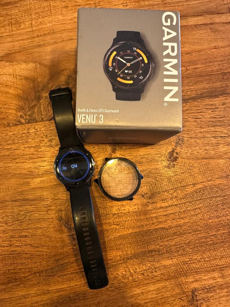 Garmin Venu 3, Ophalen, Zo goed als nieuw, Zwart, Android