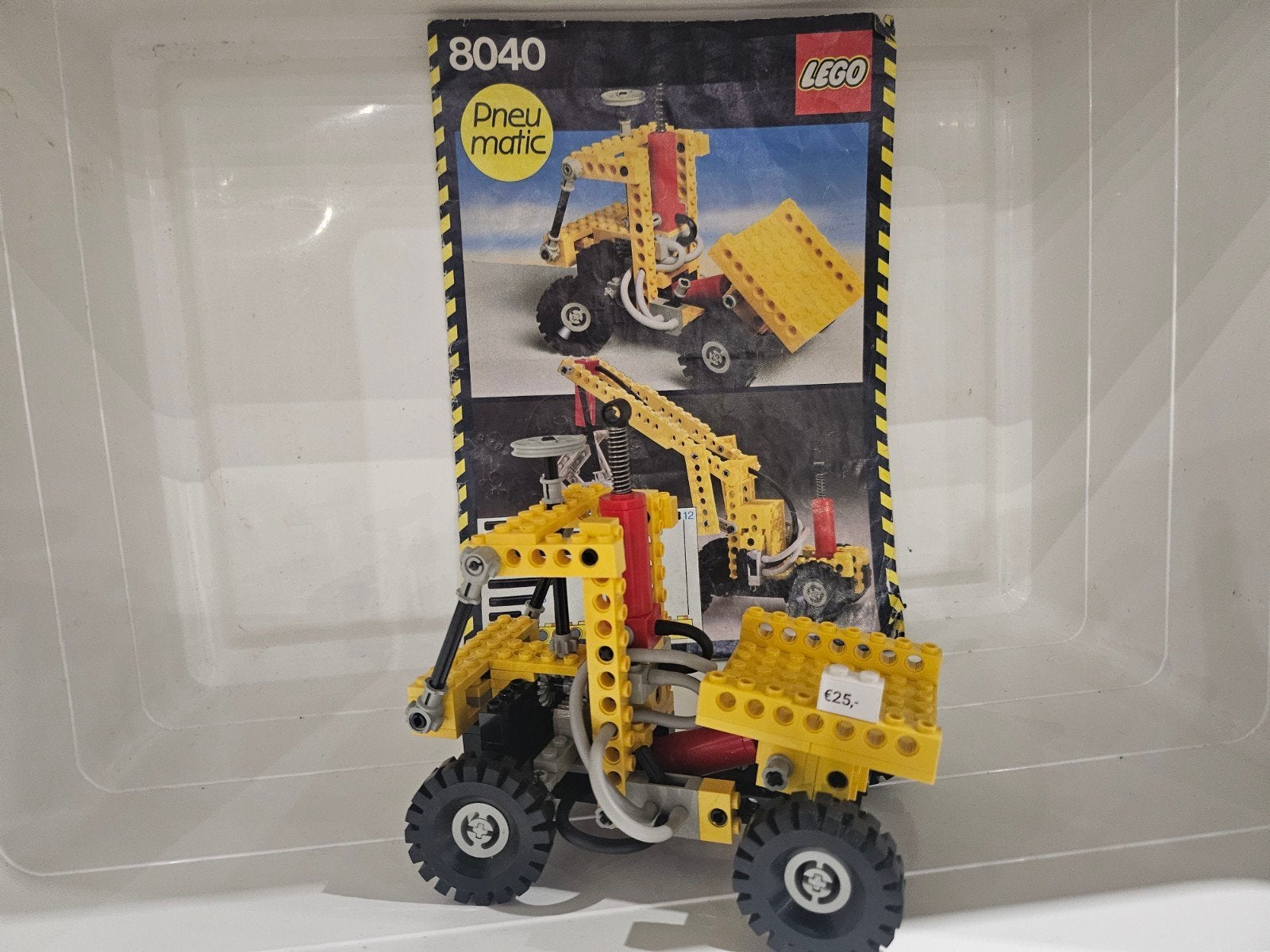 LEGO Technic - 8040 Universal Pneumatic Set (1984), Gebruikt, Lego, Ophalen of Verzenden, Technic