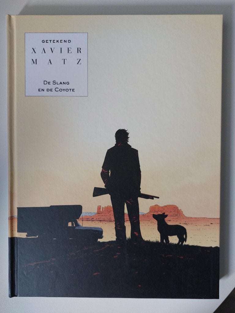 De Slang en de Coyote. Xavier en Matz. Collectie Getekend, Eén stripboek, Verzenden, Zo goed als nieuw