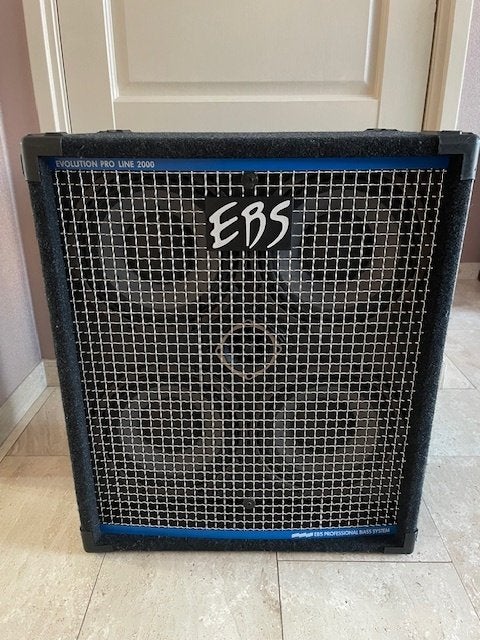 Te koop: EBS TD650 basversterker & EBS basbox 4x10", Ophalen, Gebruikt, Elektrisch