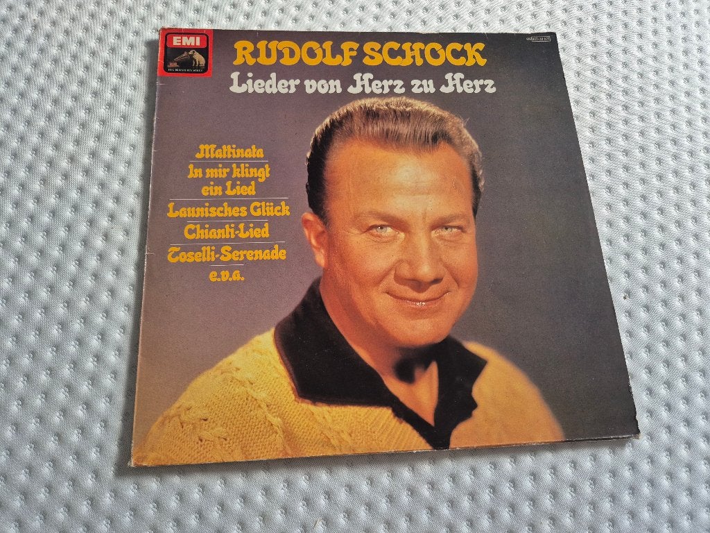 Rudolf Schock - Lieder von Herz zu Herz, Ophalen of Verzenden, Gebruikt, 12 inch