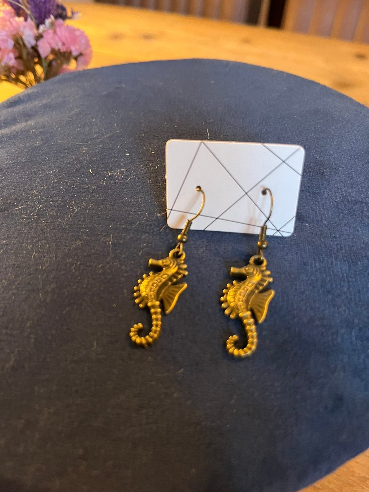 Zeepaardjes, Overige materialen, Hangers, Bruin, Nieuw