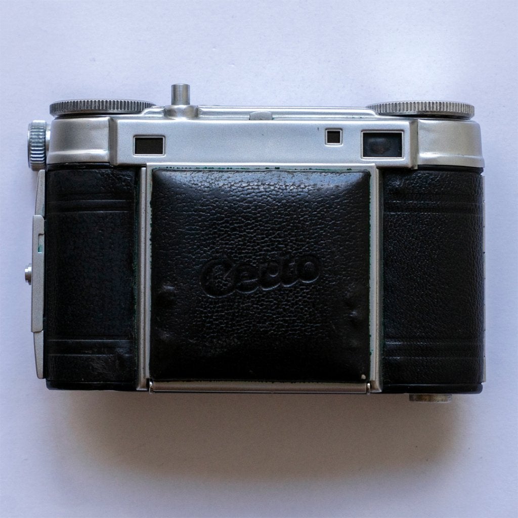 Certo Super Dollina II balgcamera met CZJ  50mm f2.8 T, Ophalen of Verzenden, Gebruikt, Compact, Overige Merken