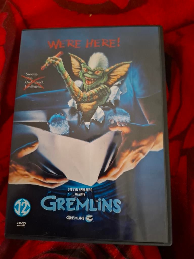 Gremlins DVD - Klassieke Horror Komedie Film, Vanaf 12 jaar, Ophalen, Gebruikt, Overige genres