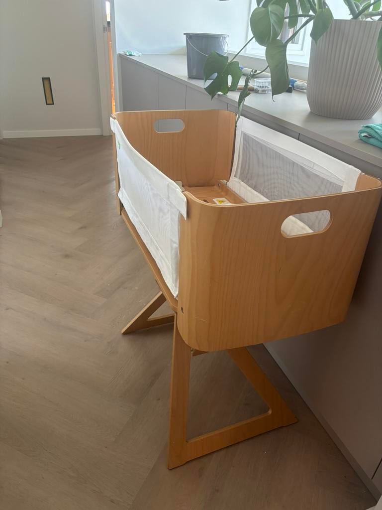 Bednest co-sleeper te koop – compleet met accessoires, Ophalen, Gebruikt, Ledikant