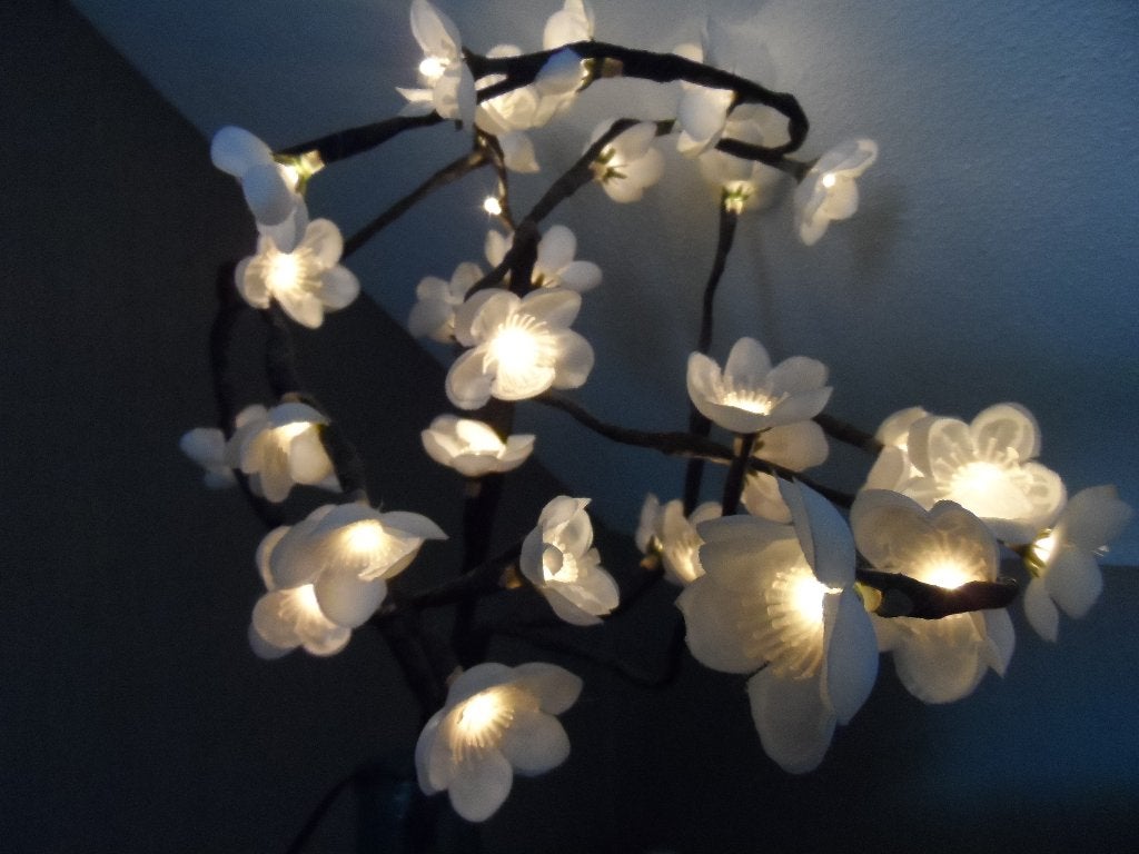 KUNSTBLOESEM VERLICHTING, Ophalen of Verzenden, Zo goed als nieuw