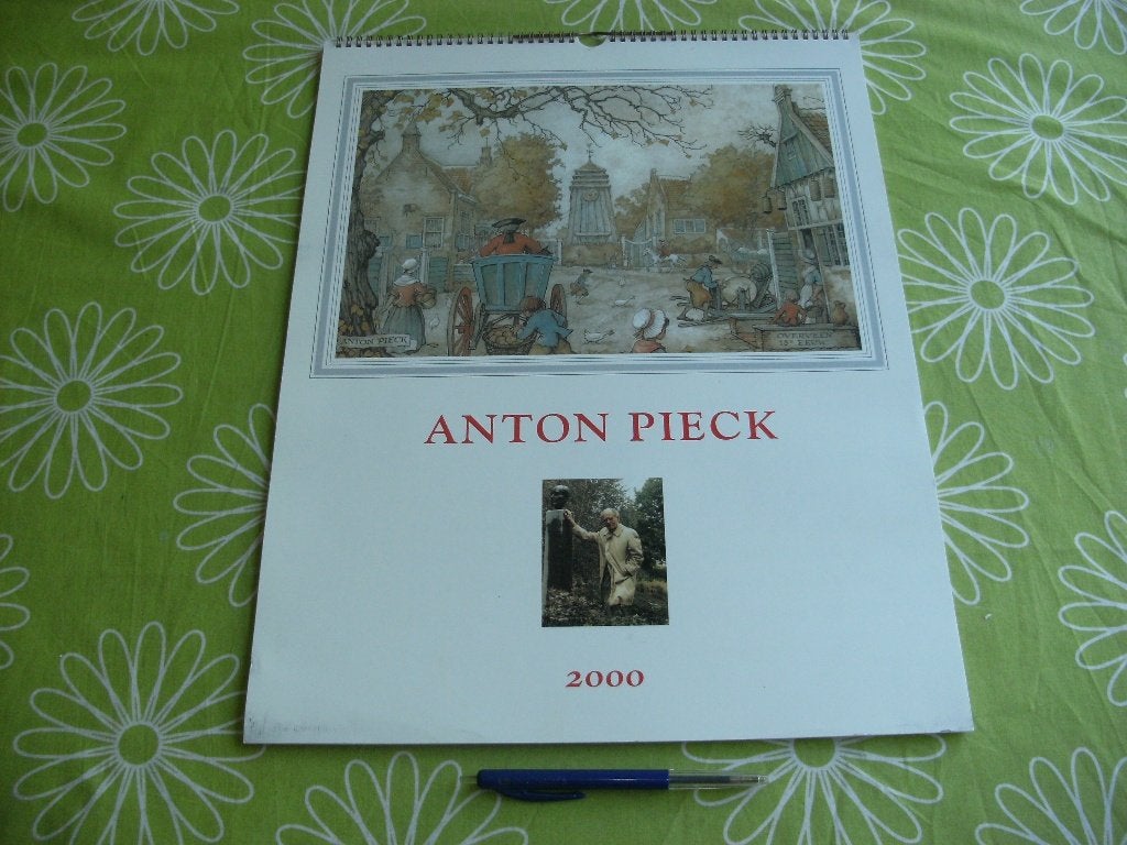 Grote Anton Pieck kalender 2000 (45x 33cm), Verzamelen, Overige Verzamelen, Zo goed als nieuw, Ophalen of Verzenden