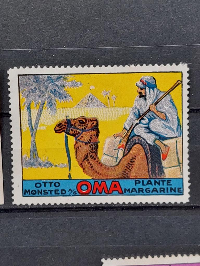 Denemarken Margarine Reclamezegel jaren 1920, Ophalen of Verzenden, Denemarken