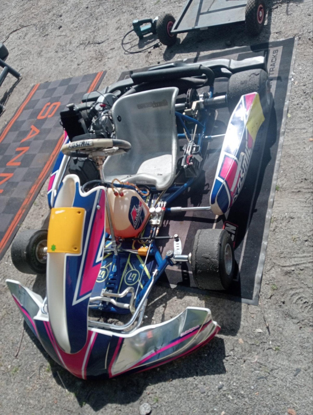 Rotax senior. Geen schakel kart. incl laptimer, Sport en Fitness, Karting, Ophalen, Gebruikt, Kart