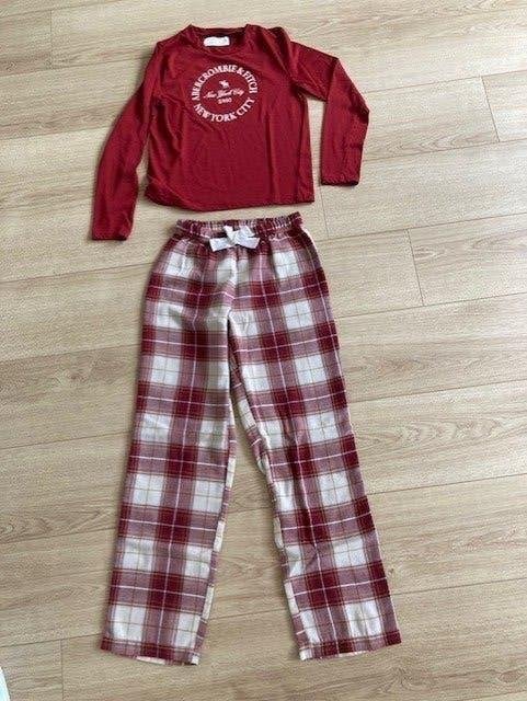 Rode pyjama Abercrombie & Fitch, Nacht- of Onderkleding, Gebruikt, Meisje, Abercrombie & Fitch
