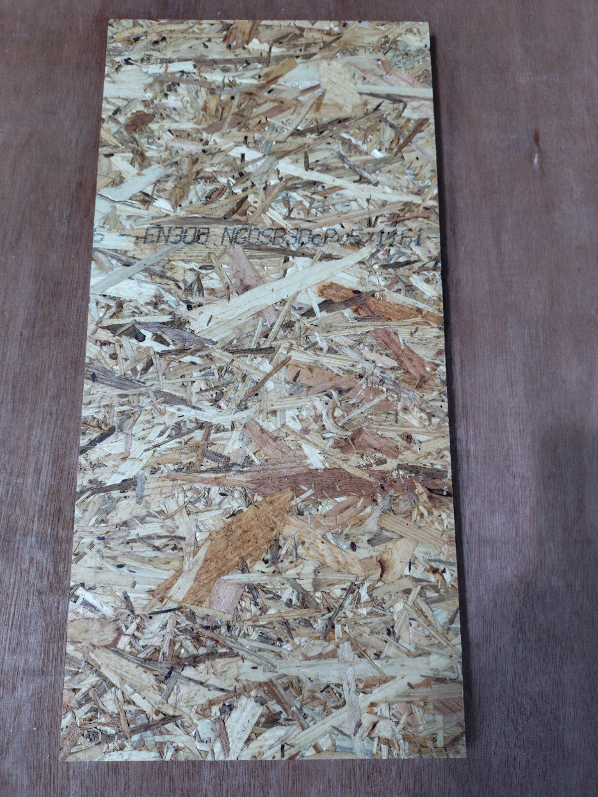 OSB plaatje 38x18x1cm voor hobbyprojecten, Doe-het-zelf en Verbouw, Ophalen, Gebruikt, Hout, Minder dan 20 mm