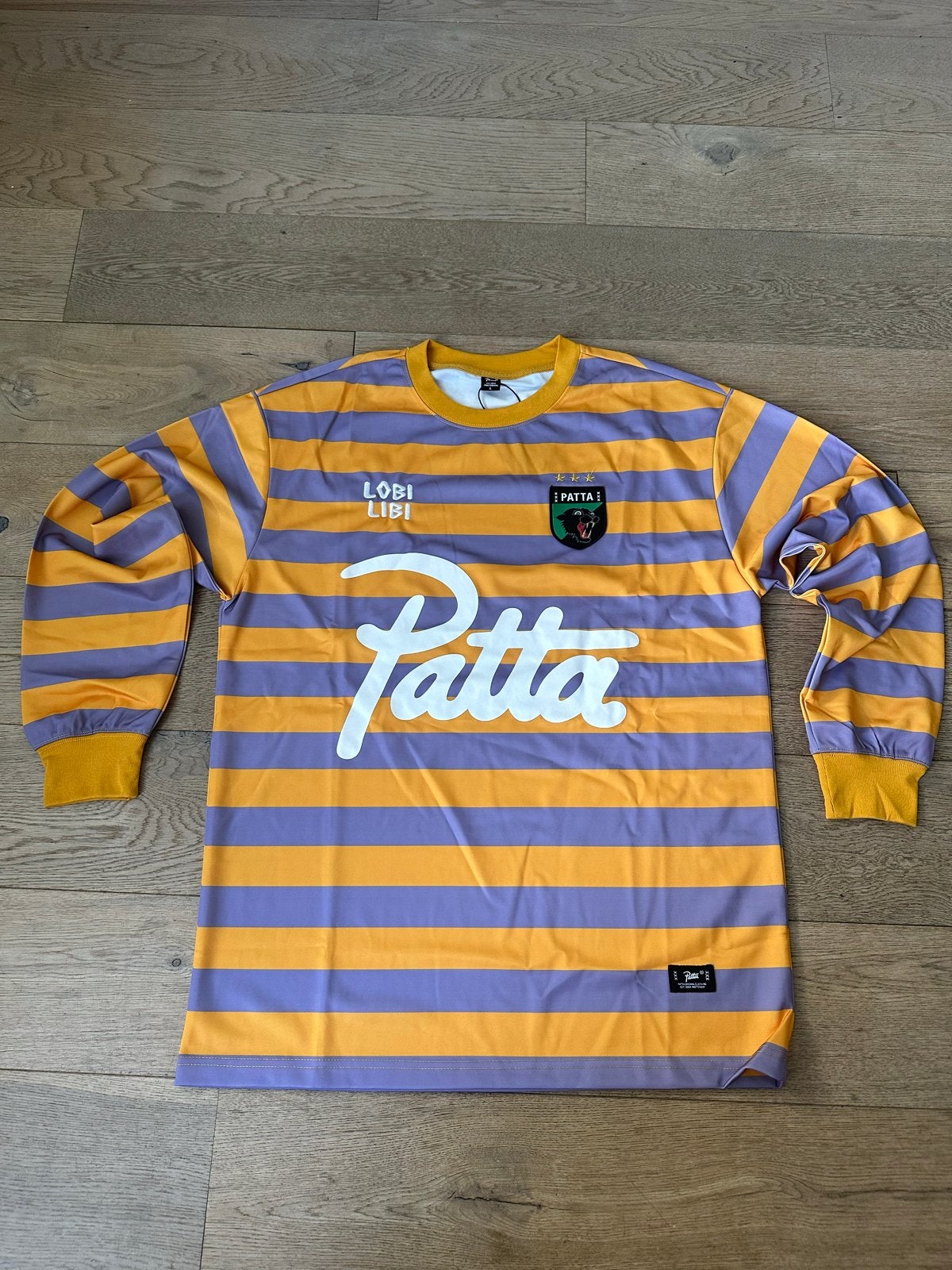 Patta Lobi Libi Longsleeve Shirt Gestreepte Trui, Ophalen of Verzenden, Zo goed als nieuw, Maat 52/54 (L), Meerkleurig