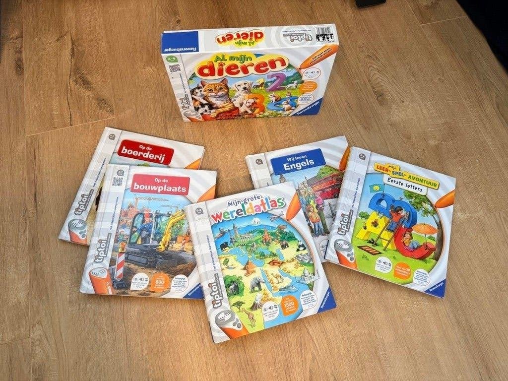 Tiptoi - 5 boeken en 1 spel, Kinderen en Baby's, Speelgoed | Educatief en Creatief, Ophalen of Verzenden, Zo goed als nieuw, Taal en Lezen