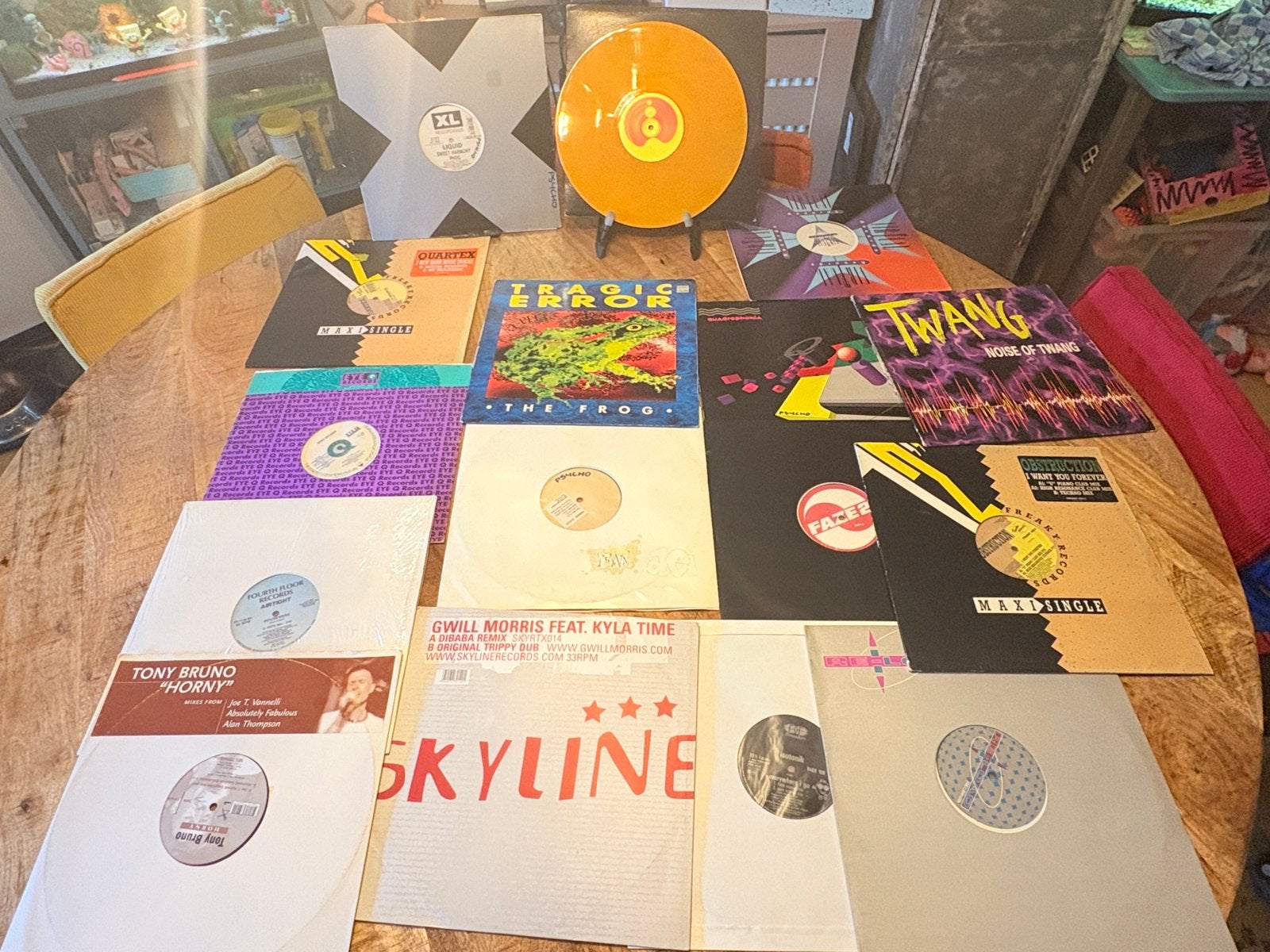 16x 90s Dance/Techno Vinyl collectie: Liquid, Lekebusch e.a., Ophalen of Verzenden, Zo goed als nieuw, 12 inch, Techno
