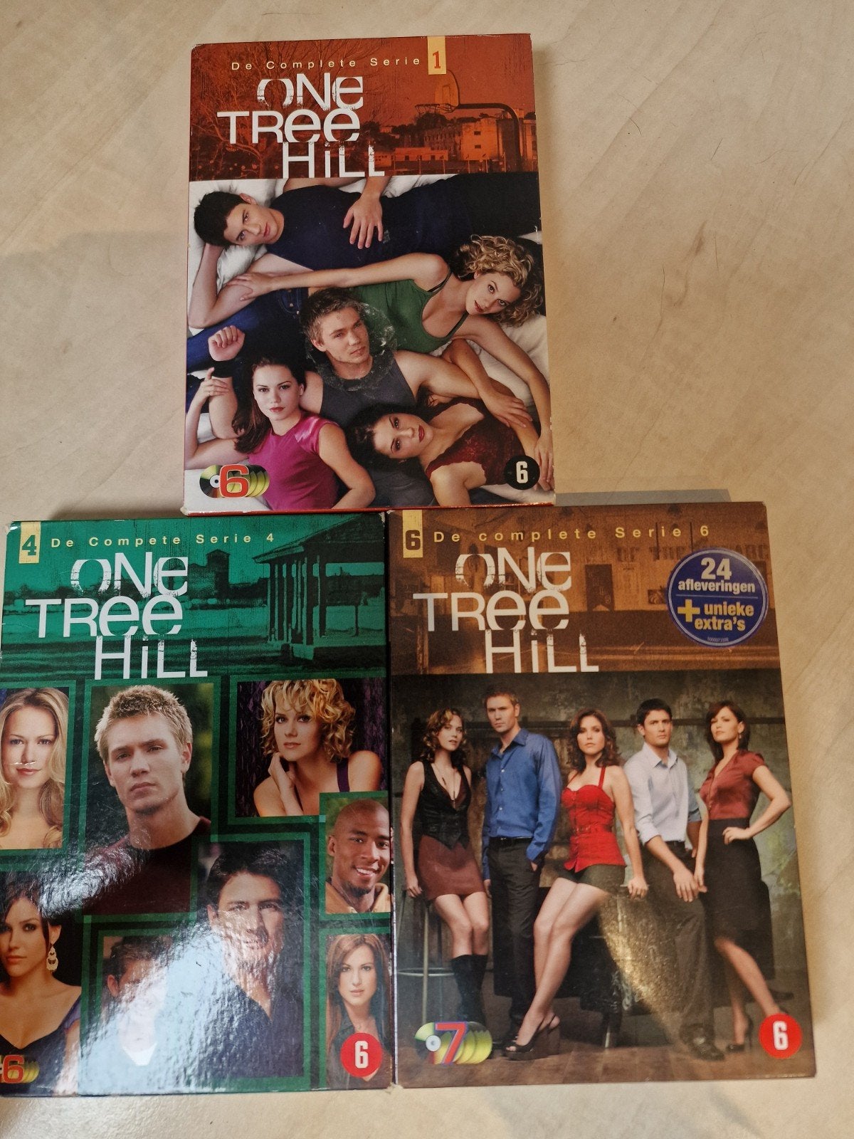 One Tree Hill DVD Boxsets - Seizoen 1, 4, 6, Vanaf 12 jaar, Ophalen of Verzenden, Gebruikt, Drama