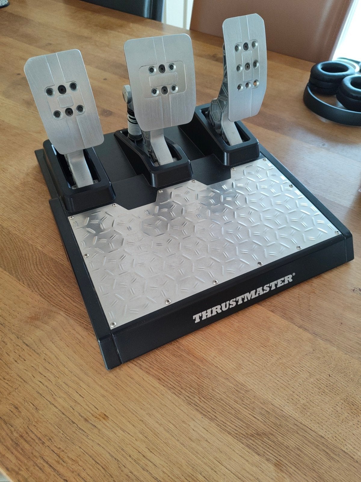 Thrustmaster T-LCM Race Pedalen - Force Feedback, Ophalen, Force feedback, Zo goed als nieuw, Thrustmaster