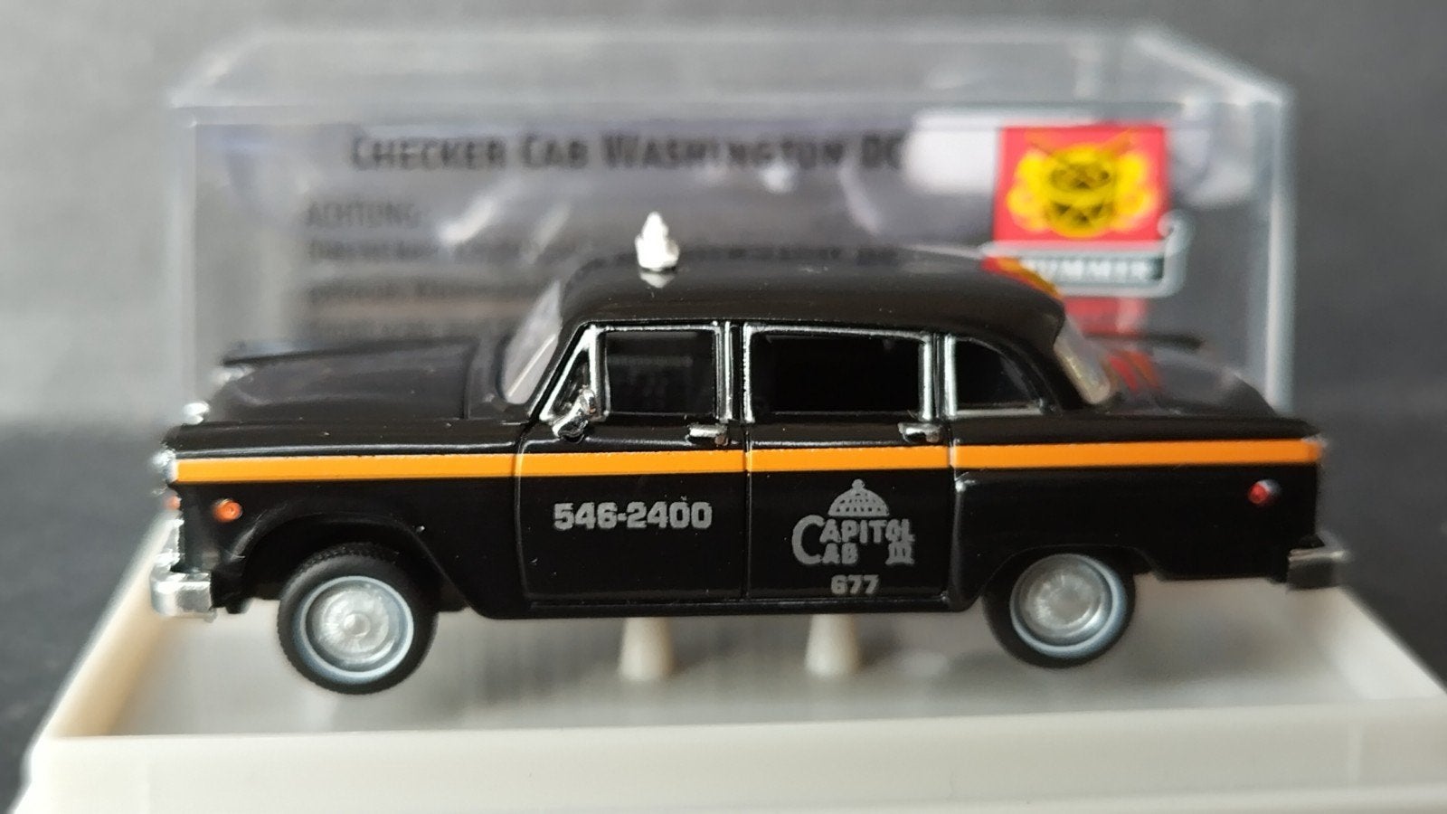 Checker Cab Taxi Washington DC 1:87 Brekina Pol, Auto, Verzenden, Nieuw, M
