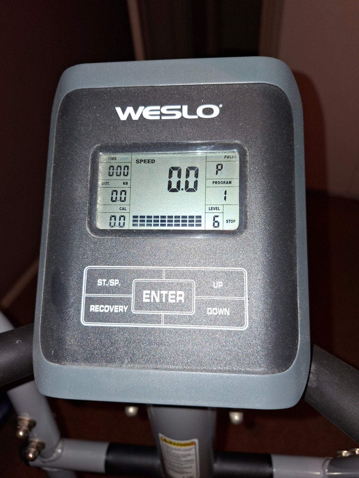 Weslo Crosstrainer met diverse functies, Sport en Fitness, Fitnessapparatuur, Gebruikt, Crosstrainer, Armen, Benen, Buik, Rug