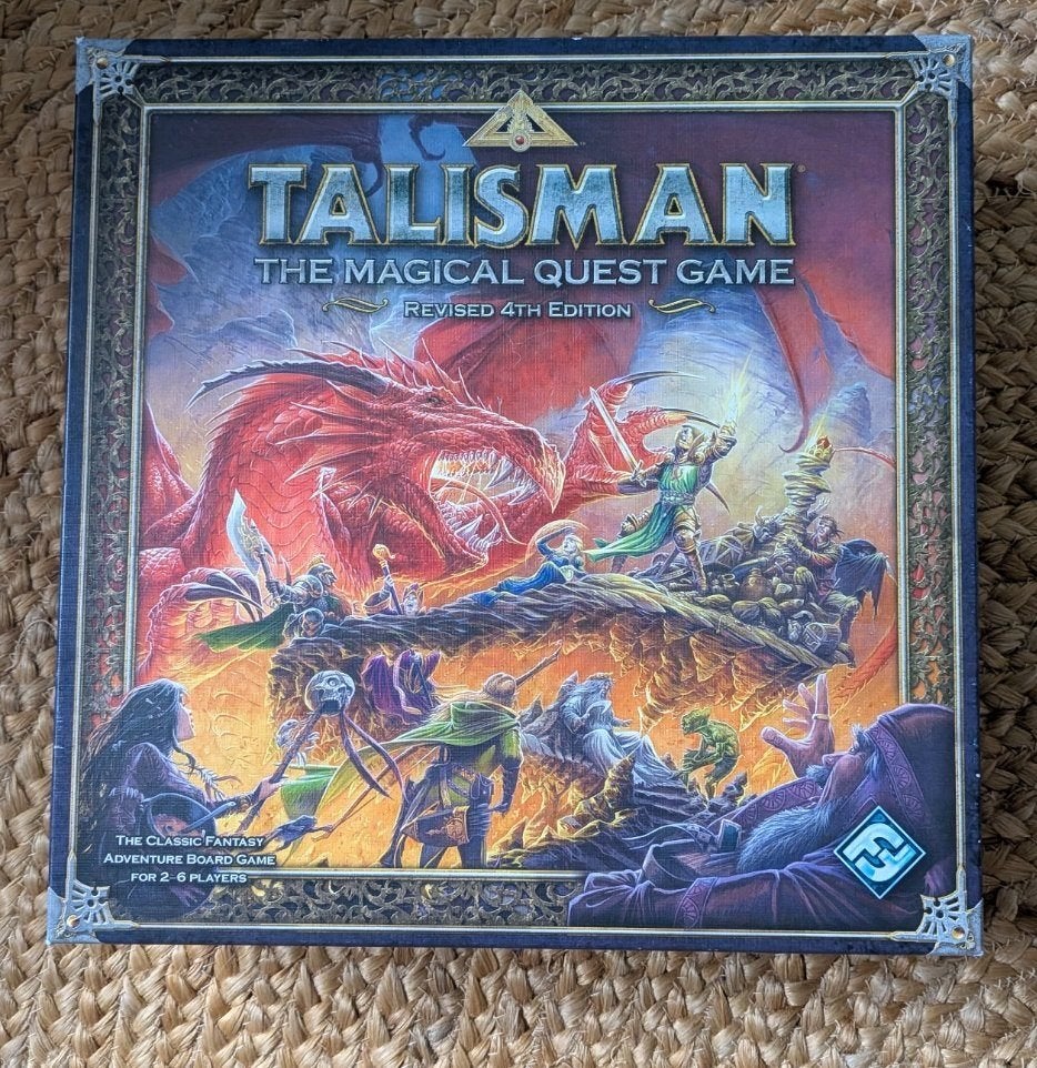 Talisman the magical quest game 4th edition + uitbreidingen, Hobby en Vrije tijd, Gezelschapsspellen | Bordspellen, Vijf spelers of meer
