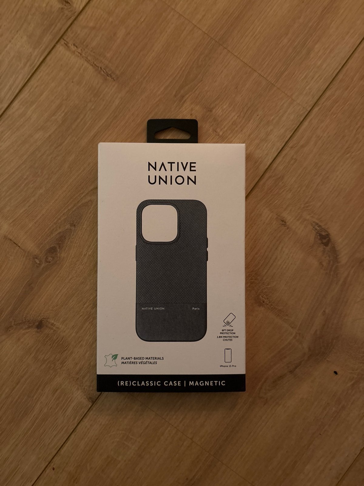 Native Union (Re)Classic Case | Magnetic voor iPhone 15 Pro, Ophalen of Verzenden, Nieuw, Hoesje of Tasje