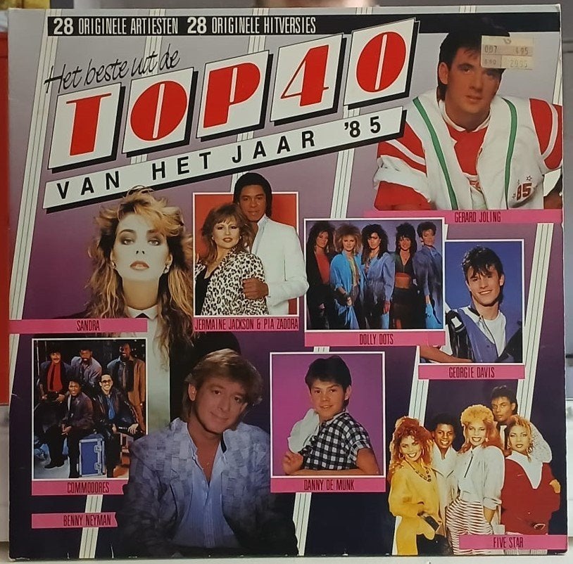 TOP 40 – Het beste uit de Top 40 van het jaar ’85-2LP Vinyl, Originele persing, Ophalen of Verzenden, Zo goed als nieuw, Pop