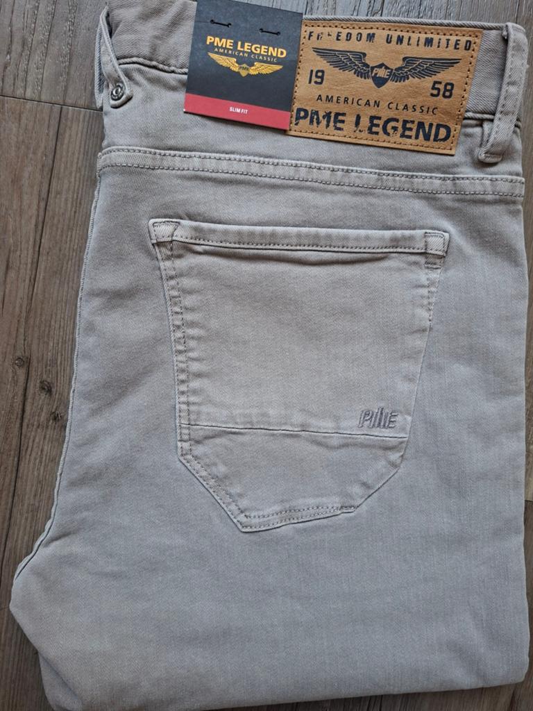 PME LEGEND Navigator slimfit jeans W34 L32, Nieuw, Ophalen of Verzenden, W33 - W34 (confectie 48/50), Grijs