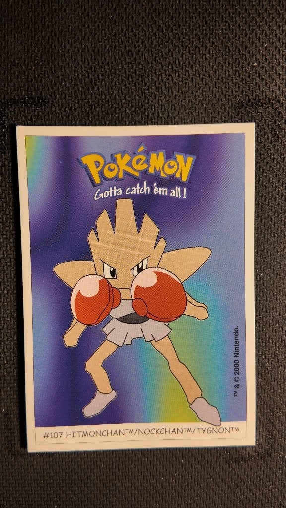 hitmonchan 107 dunkin boomer | Pokemon kaart, Ophalen, Zo goed als nieuw, Losse kaart