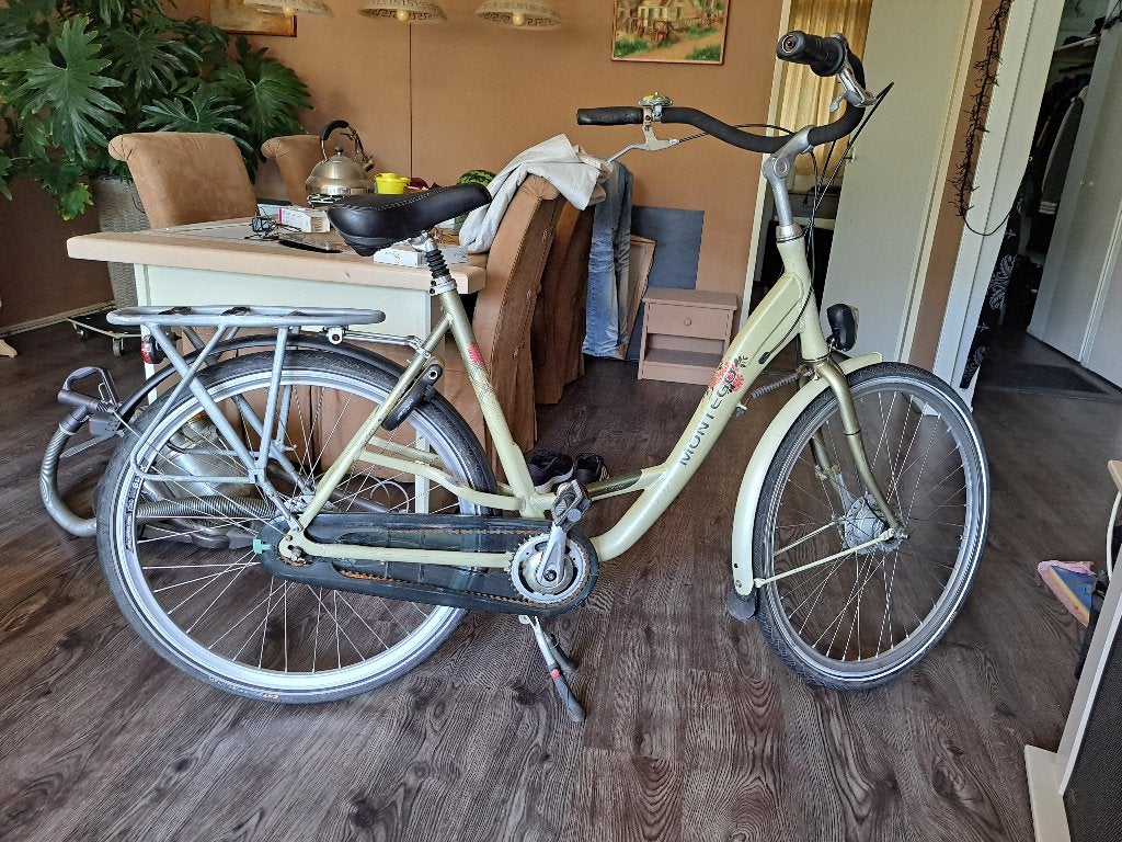 Dames fiets, Gebruikt, Versnellingen, 56 cm of meer, Ophalen