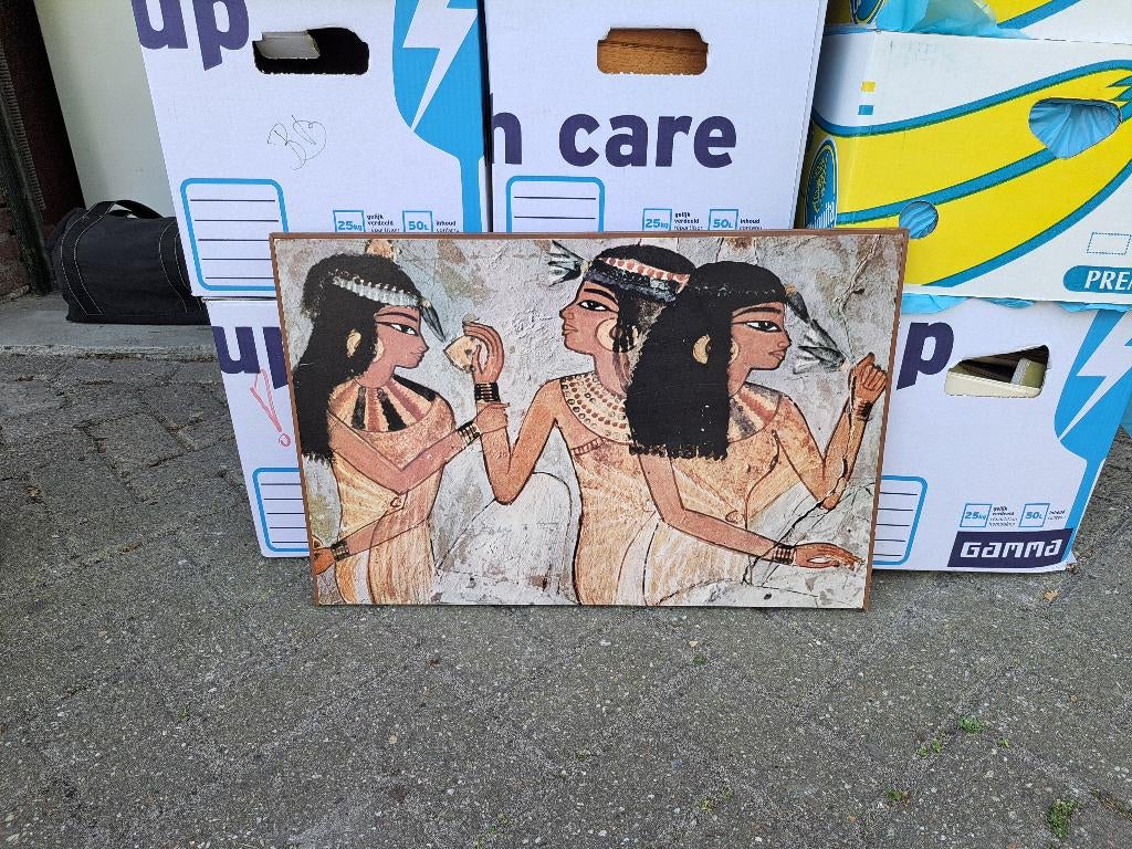 Wanddecoratie, Ophalen, Gebruikt, 70 cm, Hout