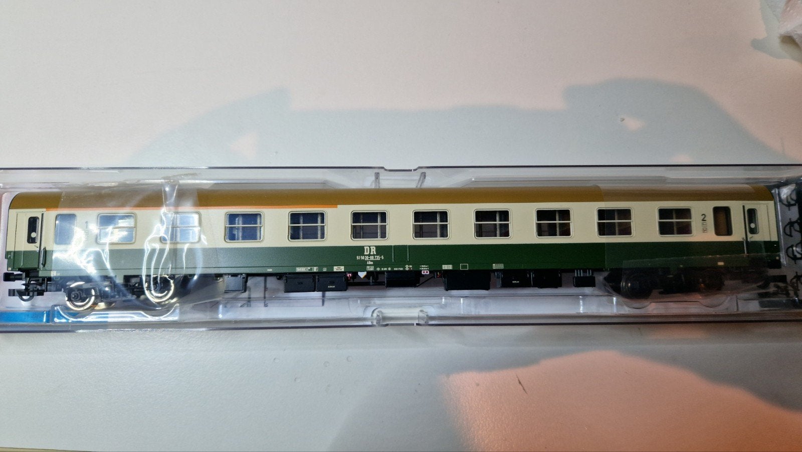 Roco 74801 DR ABm oa Hoek Warschau Expres, Ophalen, Gelijkstroom, Wagon, Zo goed als nieuw