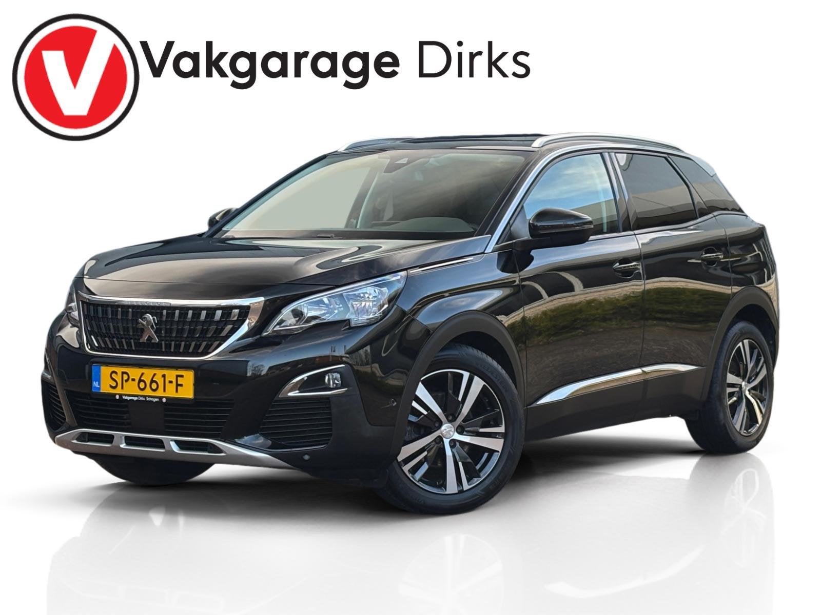 Peugeot 3008 1.2 130 PK Aut8 Allure ✅ Pano ✅ Camera ✅, Auto's, Dealer onderhouden, Euro 6, 1199 cc, Leder en Stof