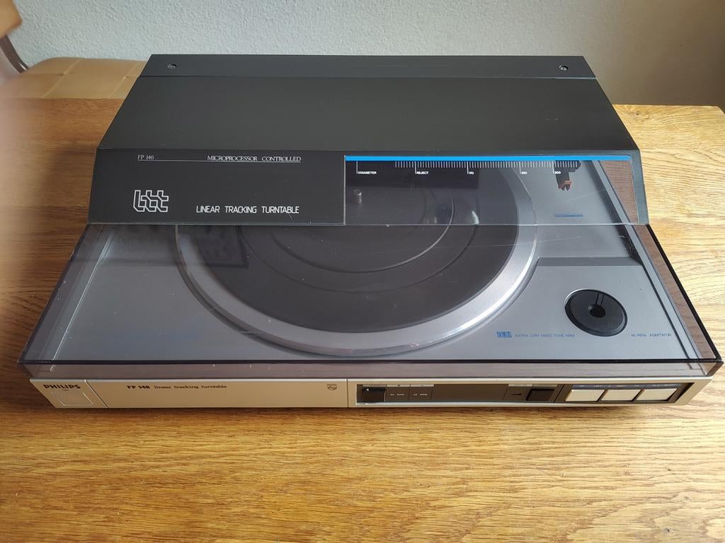 Philips FP 146 Linear Tracking Platenspeler, Ophalen, Philips, Automatisch, Zo goed als nieuw