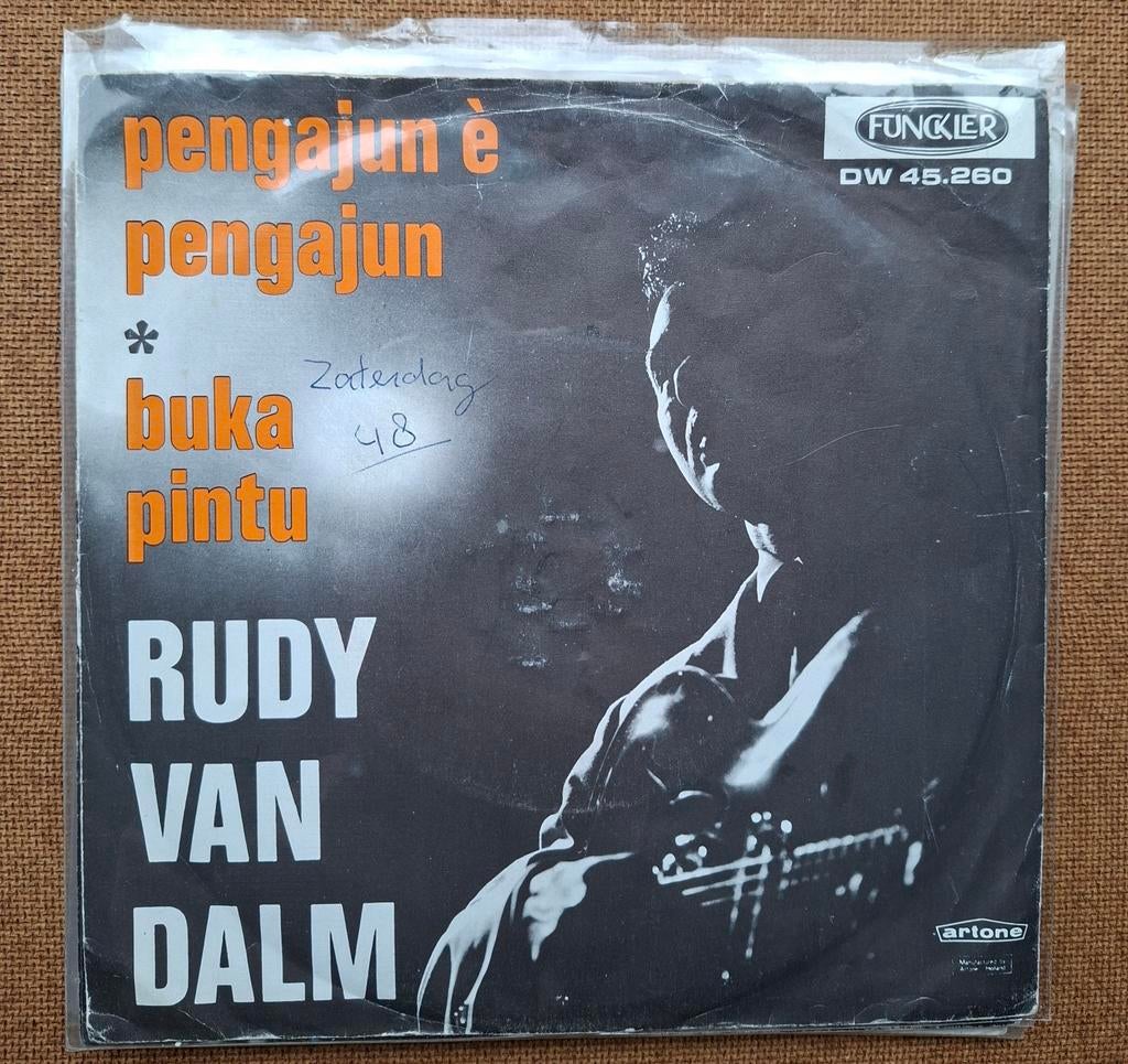 Dalm, Rudy van  - Pengajun e pengajun - Single is TOP, Gebruikt, Verzenden, 7 inch, Single