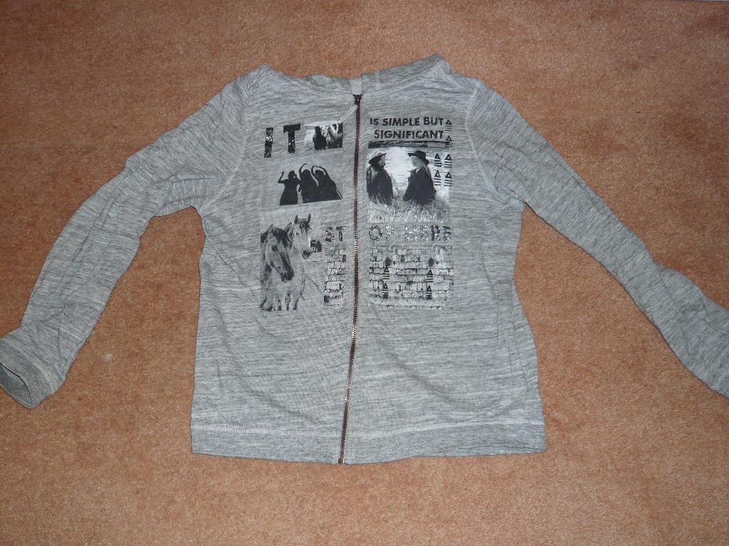 Vest met paarden, maat 146 - 152, Ophalen of Verzenden, Zo goed als nieuw, Meisje, Trui of Vest