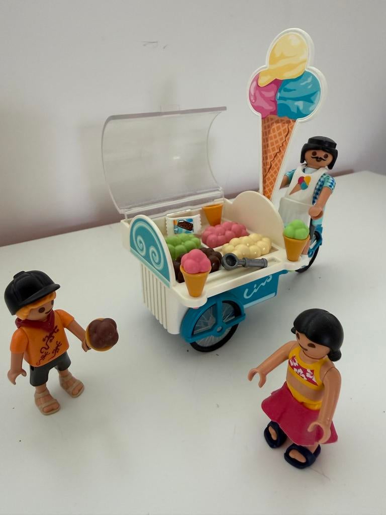 Playmobil IJscokar 9426, Ophalen of Verzenden, Zo goed als nieuw, Complete set