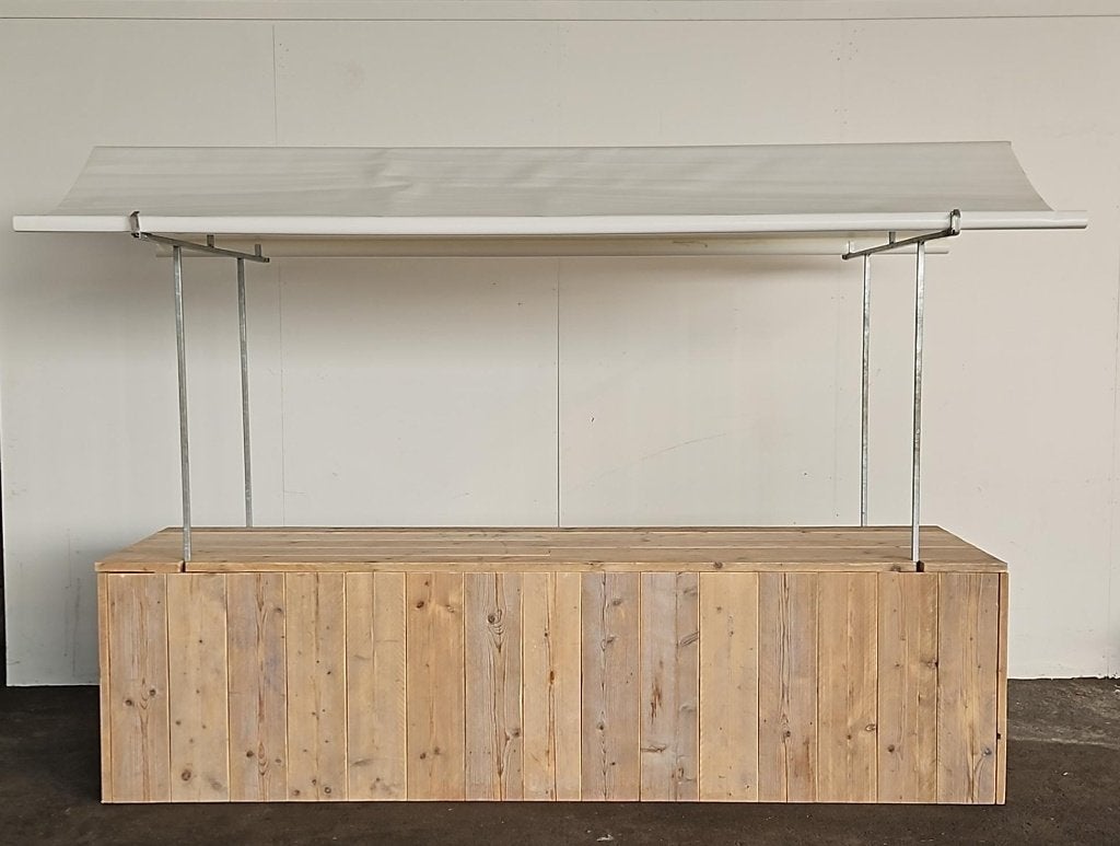 Martkraam van super mooi steigerhout 300x80x80 cm, Ophalen, Zo goed als nieuw, Overige onderwerpen