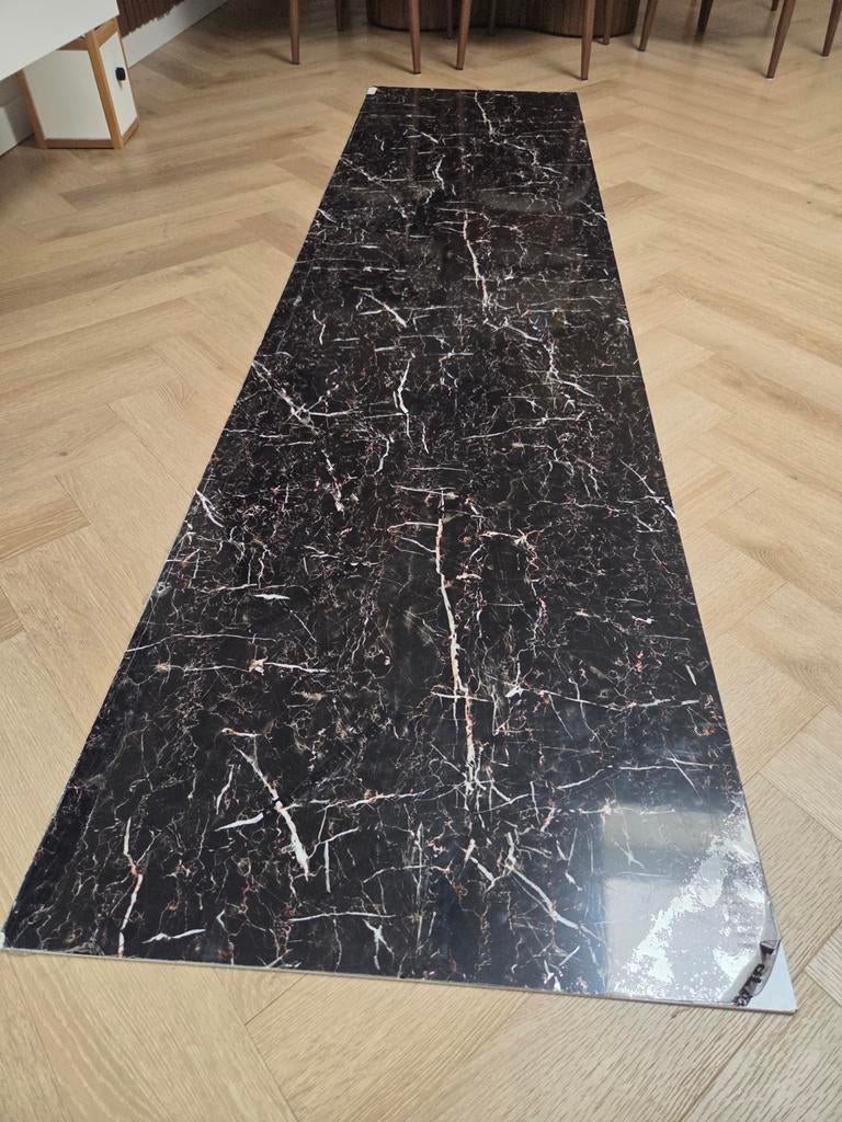ISODECO PVC Marmer plaat hoogglans, Huis en Inrichting, Woonaccessoires | Wanddecoraties, Ophalen, 240 cm, Nieuw, Wandbord of Wandpaneel