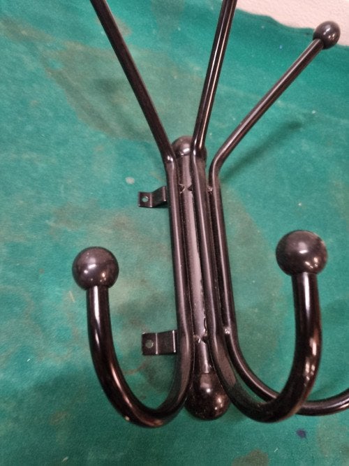 kapstok muur hanger zes haken zwart, Ophalen of Verzenden, 'T Olde Gre-j, Info@toldegrej.nl, Endepoelstraat 20f Didam