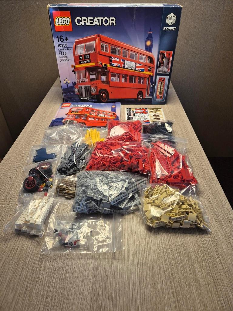Lego 10258 London Bus, Lego, Ophalen of Verzenden, Zo goed als nieuw, Compleet