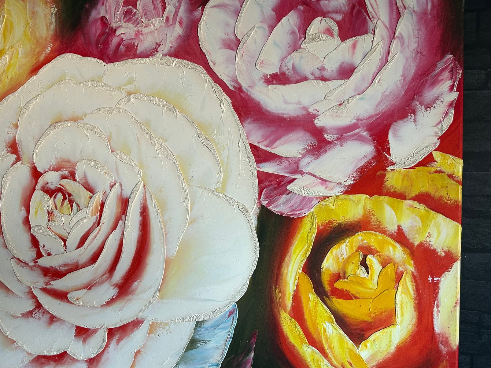 Olieverf schilderij ZGAN, Ophalen