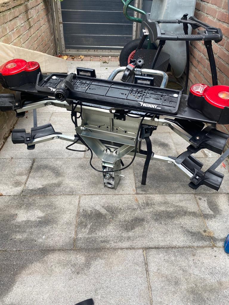 Twinny Load Carrier 2 fietsendrager, Auto diversen, Fietsendragers, Ophalen, Zo goed als nieuw, 2 fietsen, Trekhaakdrager