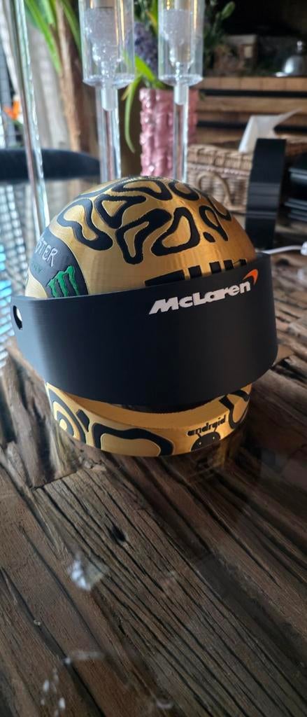 3D Helm Lando Norris 1:2 - McLaren F1, Verzamelen, Automerken, Motoren en Formule 1, Ophalen of Verzenden, Nieuw, Formule 1